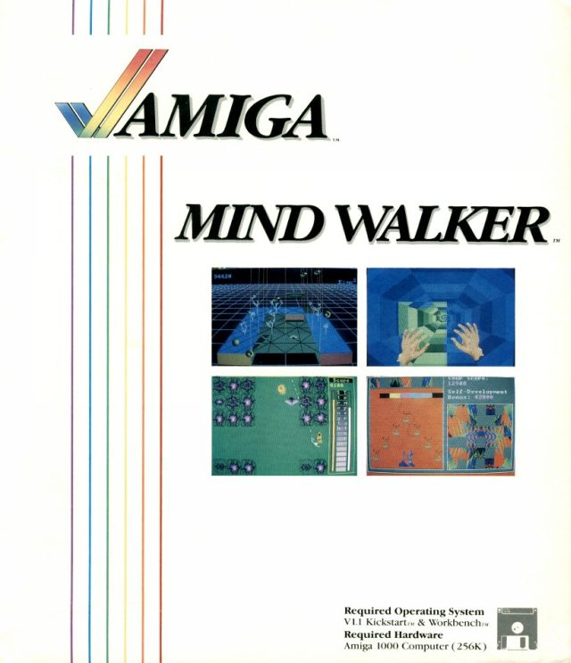 Mind Walker box art for Amiga